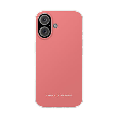 Light Coral iPhone 16 - Flexi Phone Case