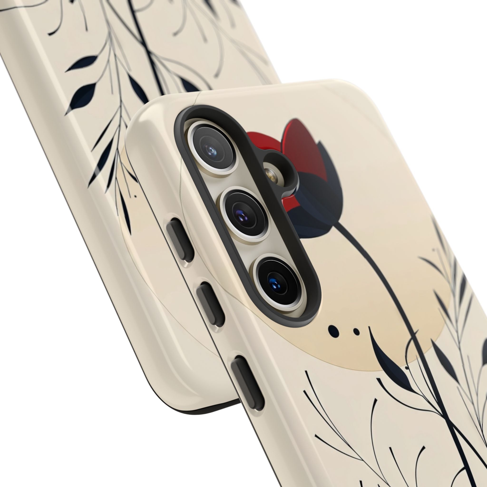 Red Flower Blossom - Samsung Case