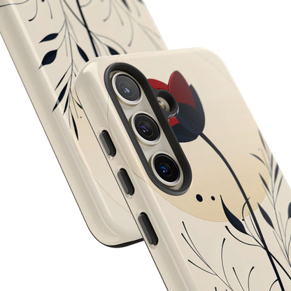 Red Flower Blossom - Samsung Case