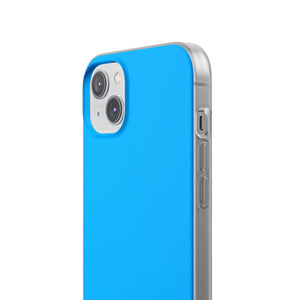 Deep Sky Blue | Phone Case for iPhone (Flexible Case)