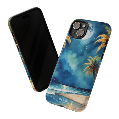Moonlight Kisses Waves - iPhone Case