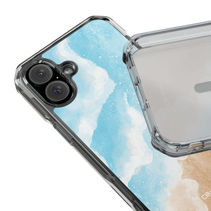 Serene Coastal Whispers iPhone Case - Impact