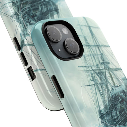 Icebound Ship iPhone 15 Case - Tough+