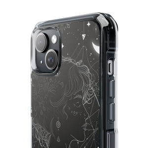 Mystic Starlit Serenity – Handyhülle für iPhone (Clear Impact – Magnetisch)