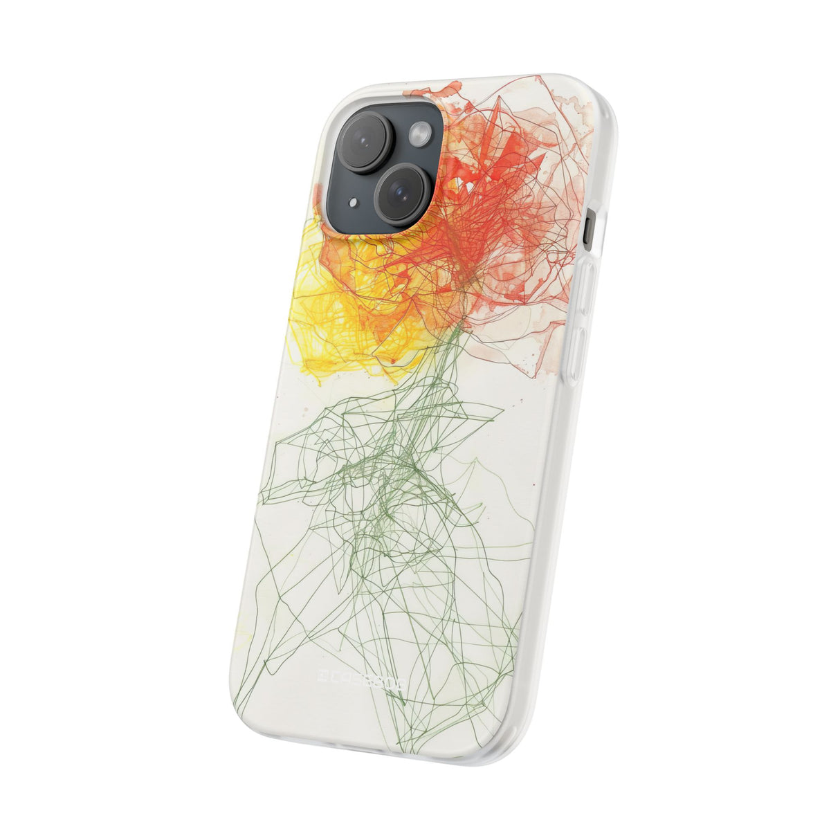 Fiery Blossom | Flexible Phone Case for iPhone