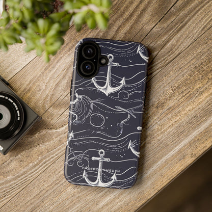 Gradient Anchorflow Waves iPhone 16 - Tough Phone Case