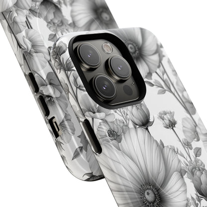 Vintage Floral Etching iPhone 14 - Tough+