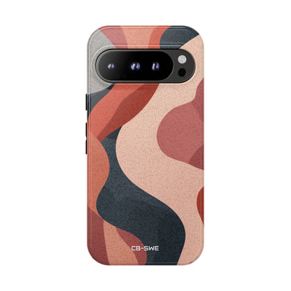 Flowing Earth Tones - Google Pixel Case