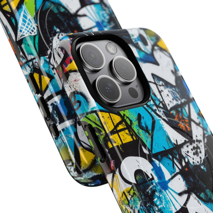 White Ripple Drift iPhone 15 Pro Max Case - Tough+