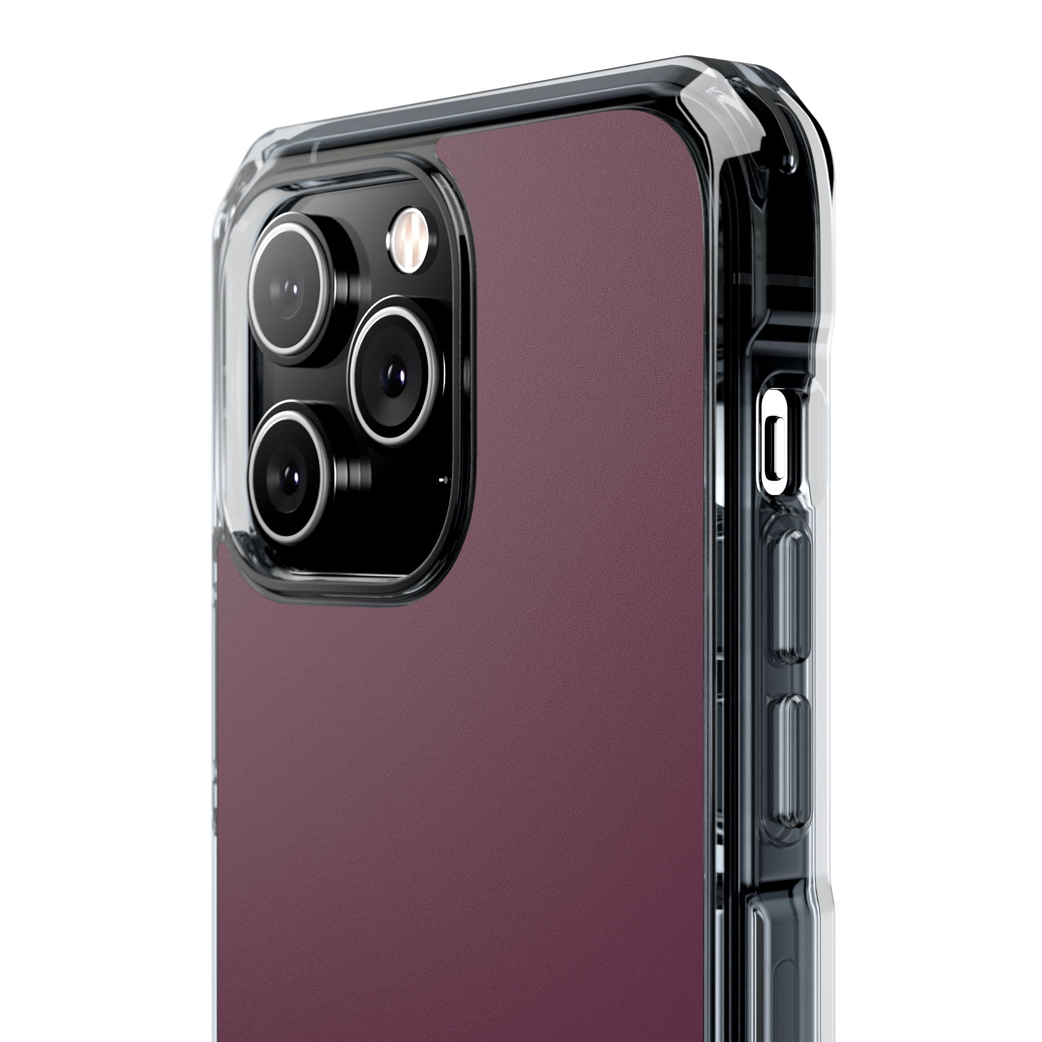 Old Mauve - Clear Impact Case for iPhone