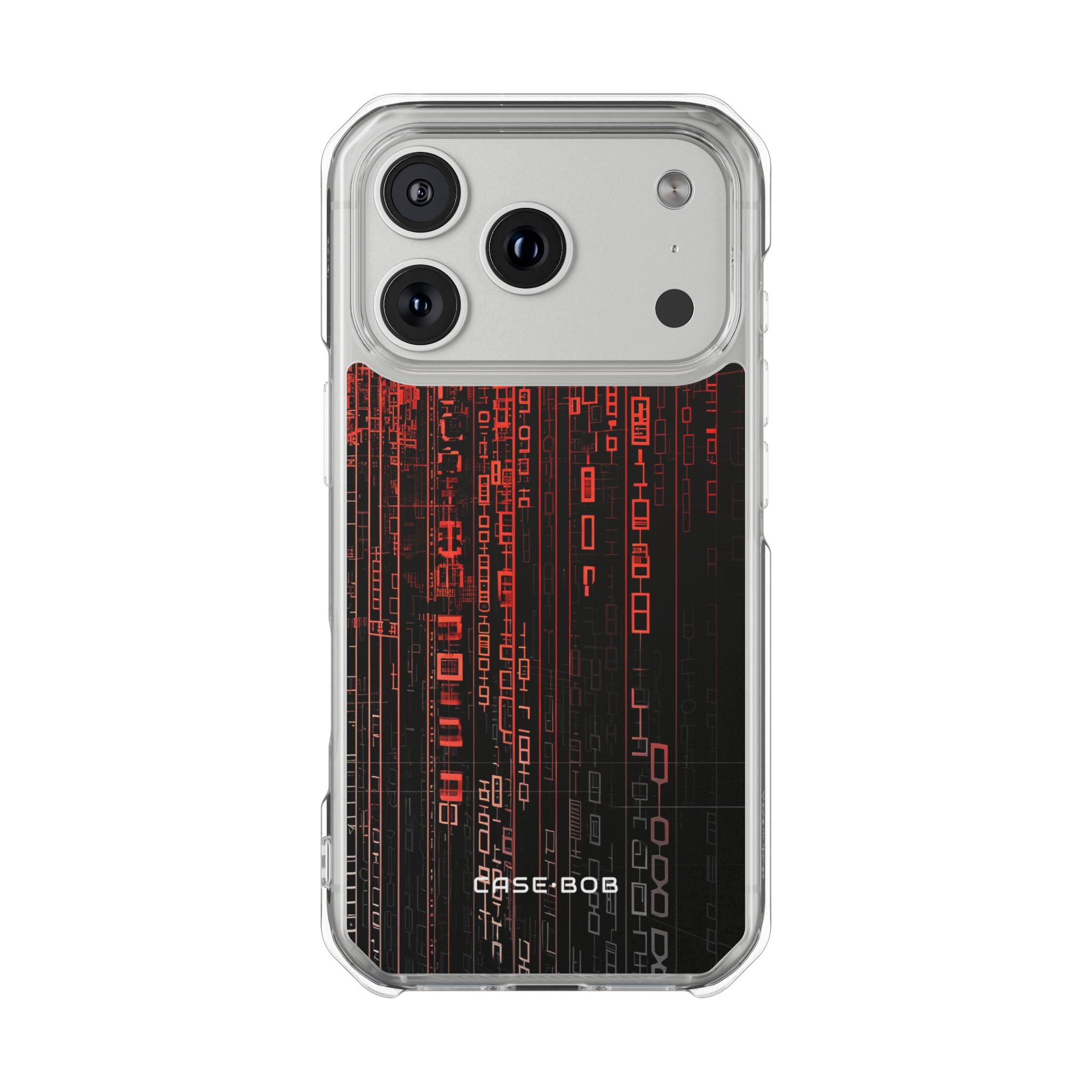 Red Columns iPhone 17 Pro Case - Impact