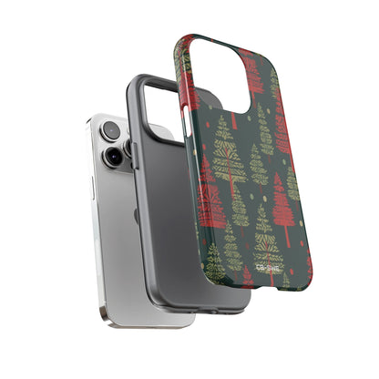 Trees Dance Playfully - iPhone Case