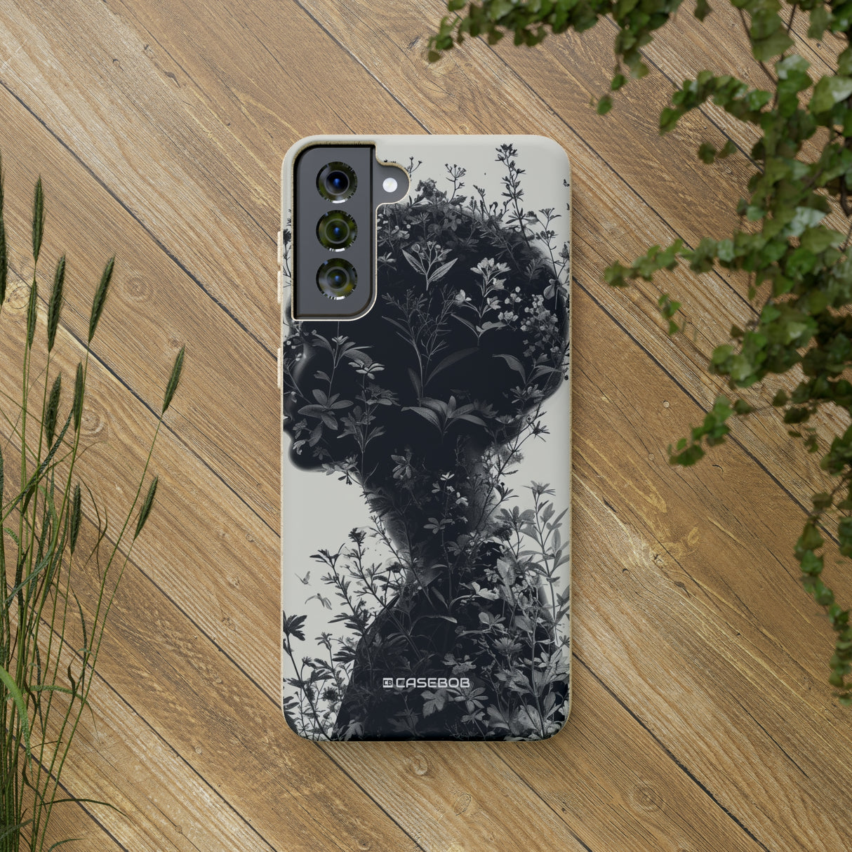 Botanical Silhouette Essence | Biodegradable Phone Case