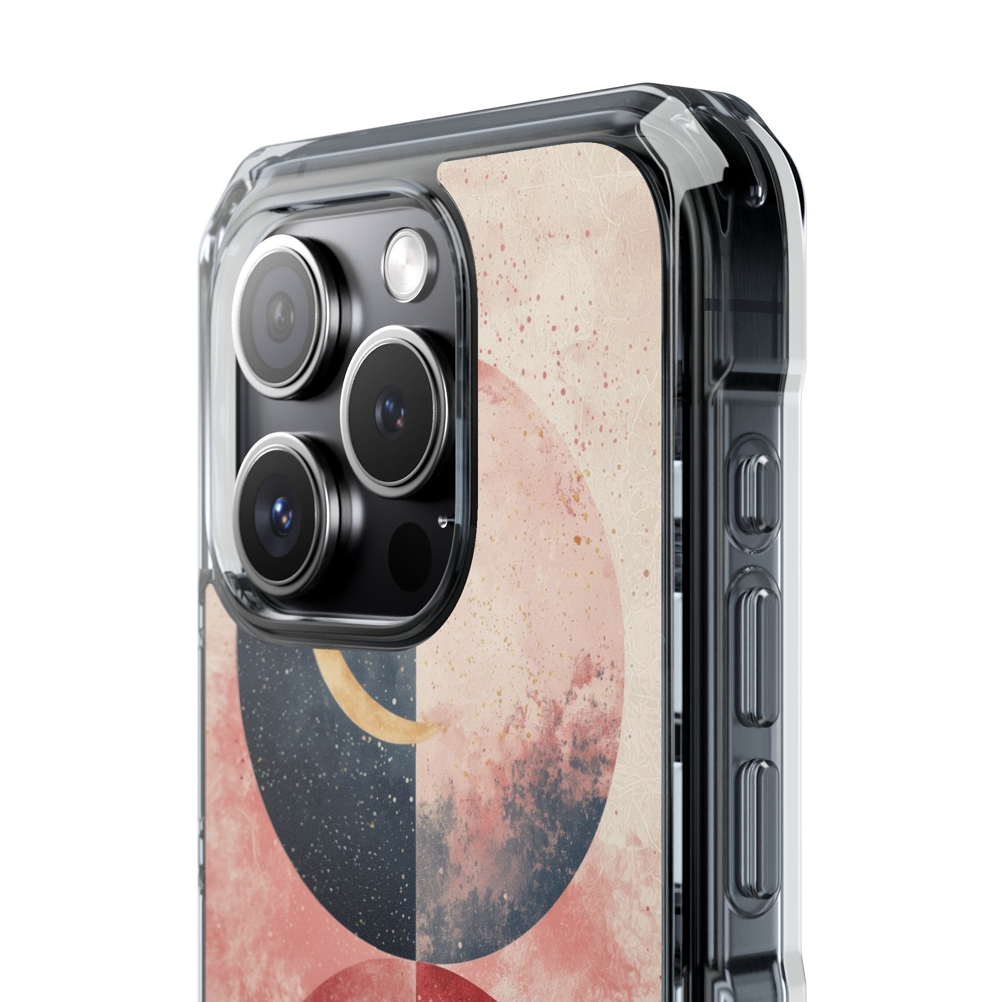Crescents Embrace Stars iPhone Case - Impact