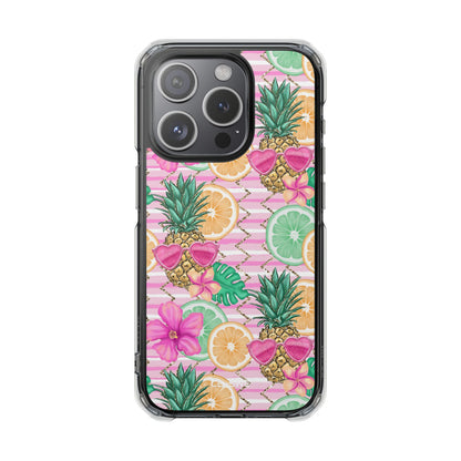 Tropical Fruits Dance iPhone Case - Impact