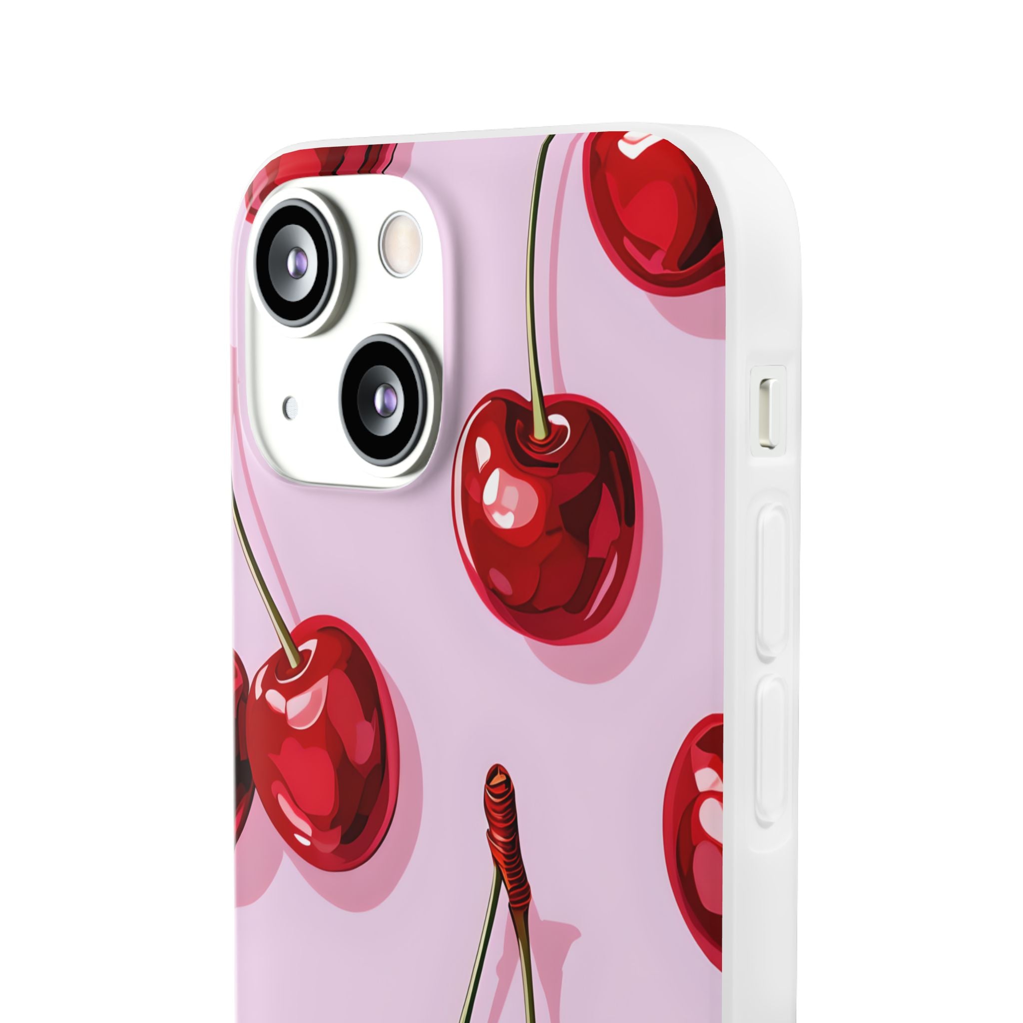 Glossy Cherry Burst iPhone 13 mini Case - Soft