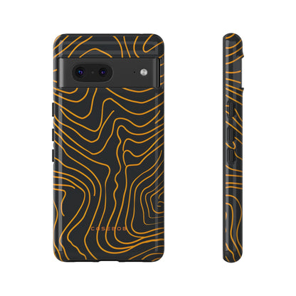 Linear Yellow Chic - Protective Phone Case