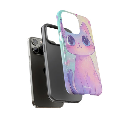 Sparkling Cat Smiles - iPhone Case
