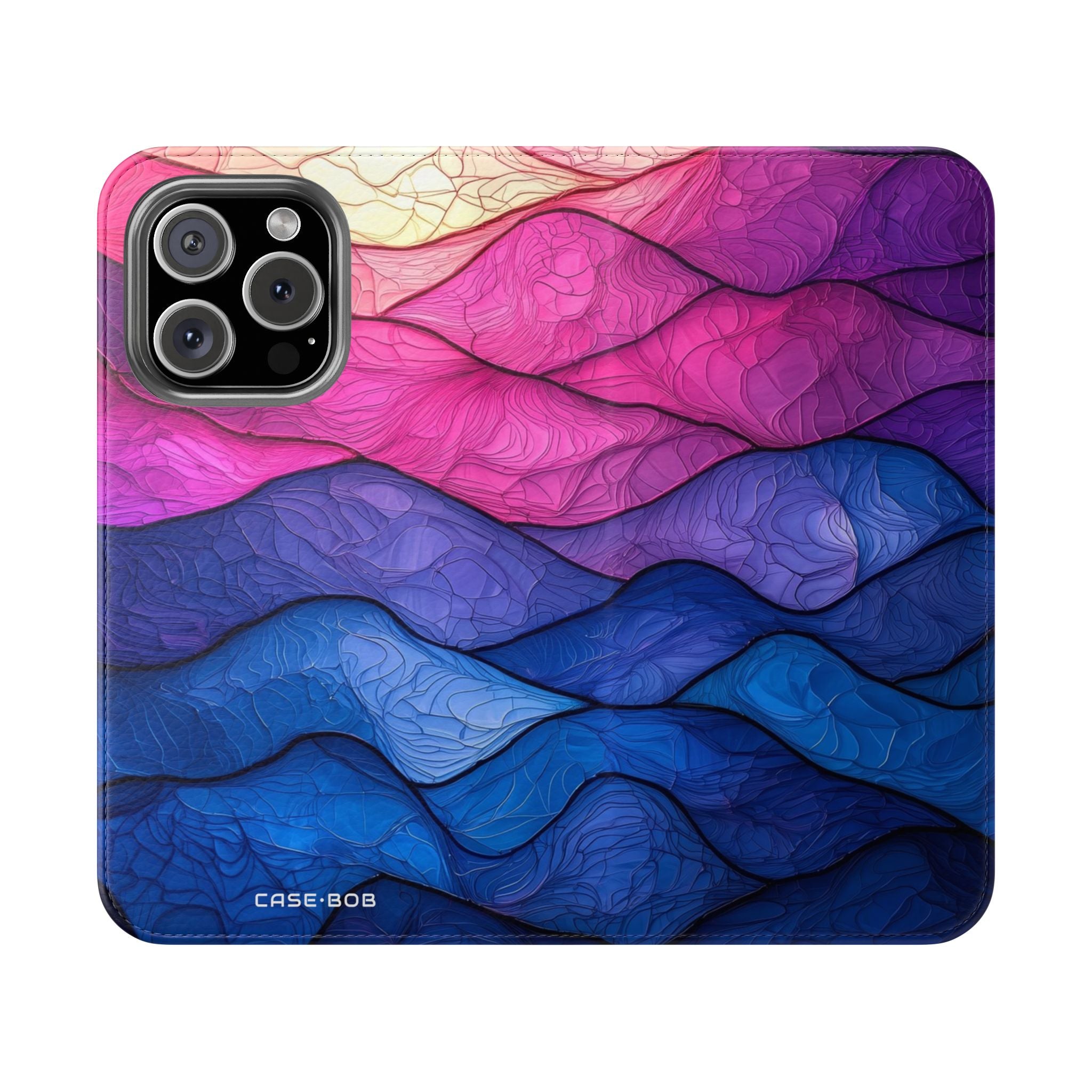 Wavy Veins - iPhone 16 Pro Case - Wallet