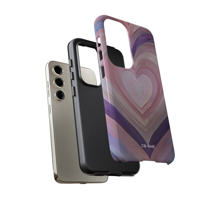 Impressionistic Heart Layers - Samsung Case