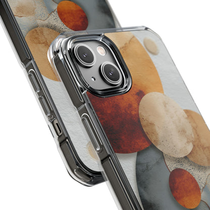Circles Embrace Warmth iPhone Case - Impact