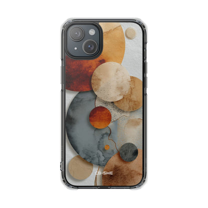 Circles Embrace Warmth iPhone Case - Impact