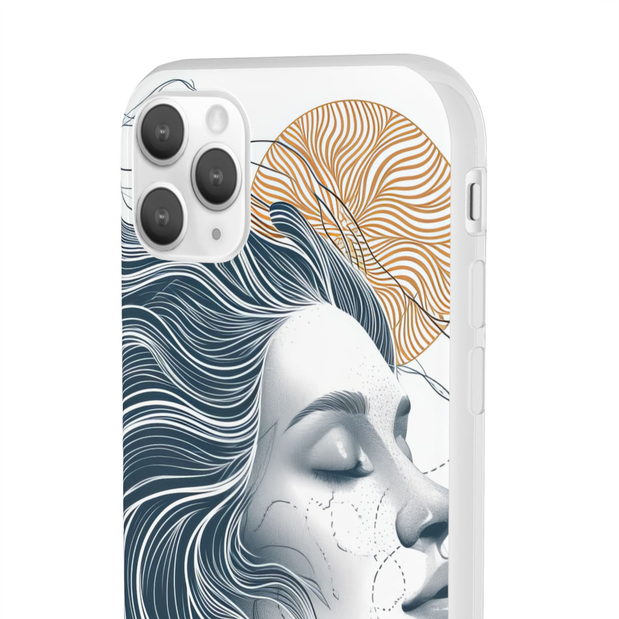 Serene Abstraction | Flexible Phone Case for iPhone