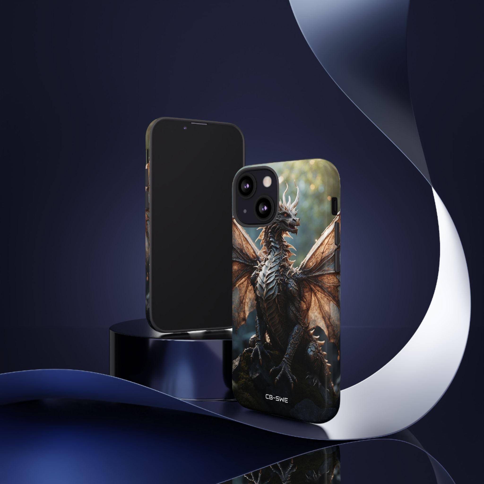 Majestic Dragon Glows - iPhone Case