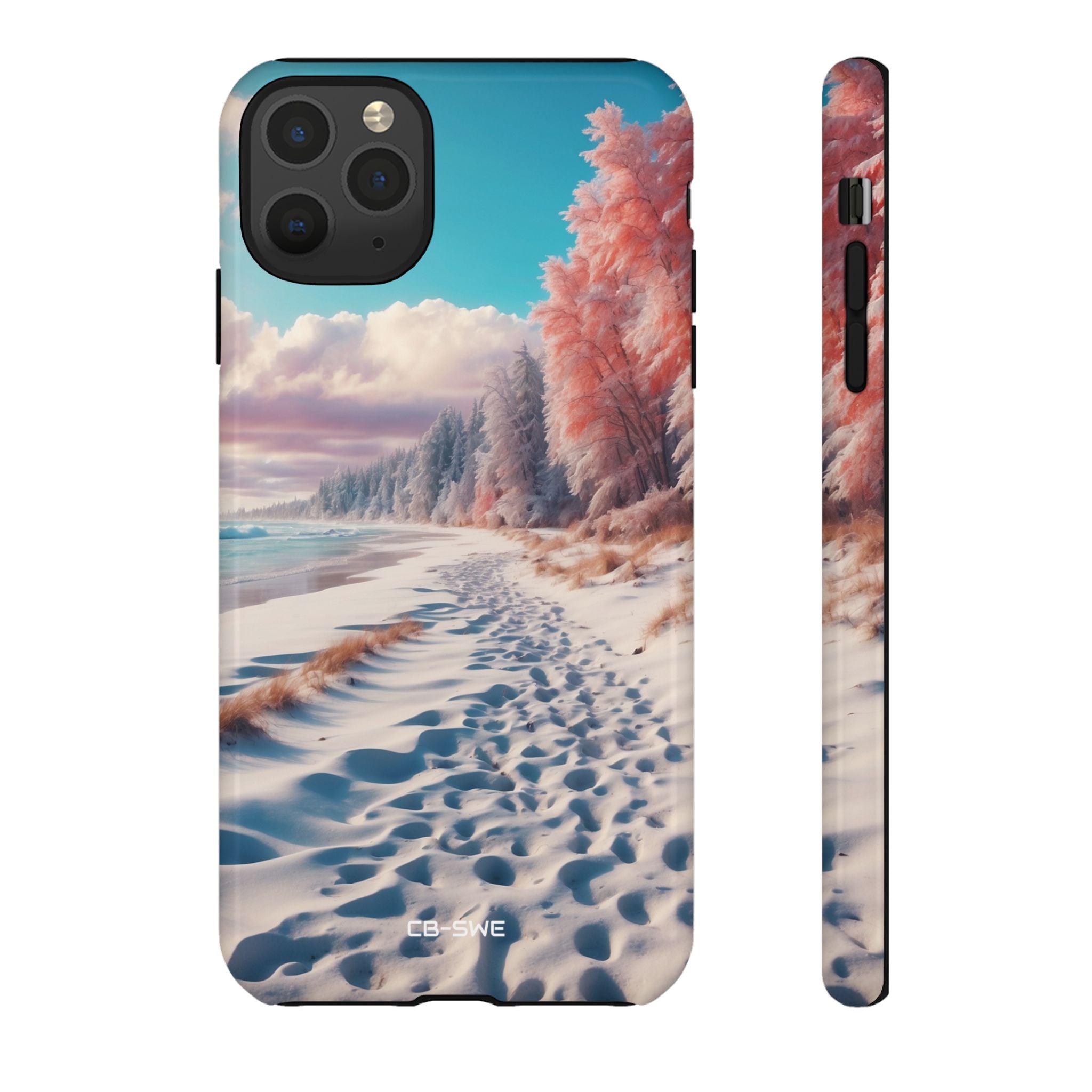 Shadows Embrace Waves - iPhone Case