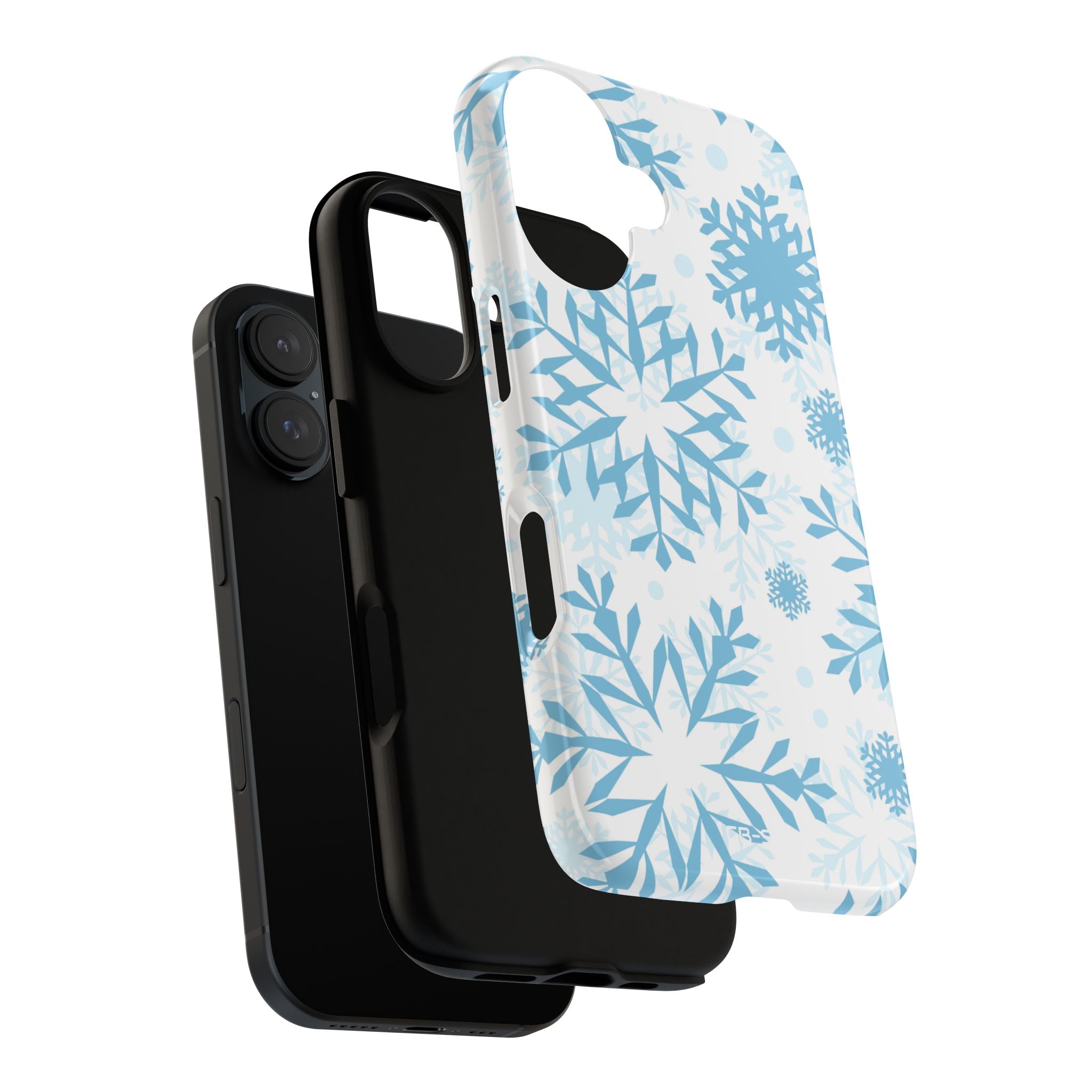 Winter Snowflake Symphony - iPhone Case