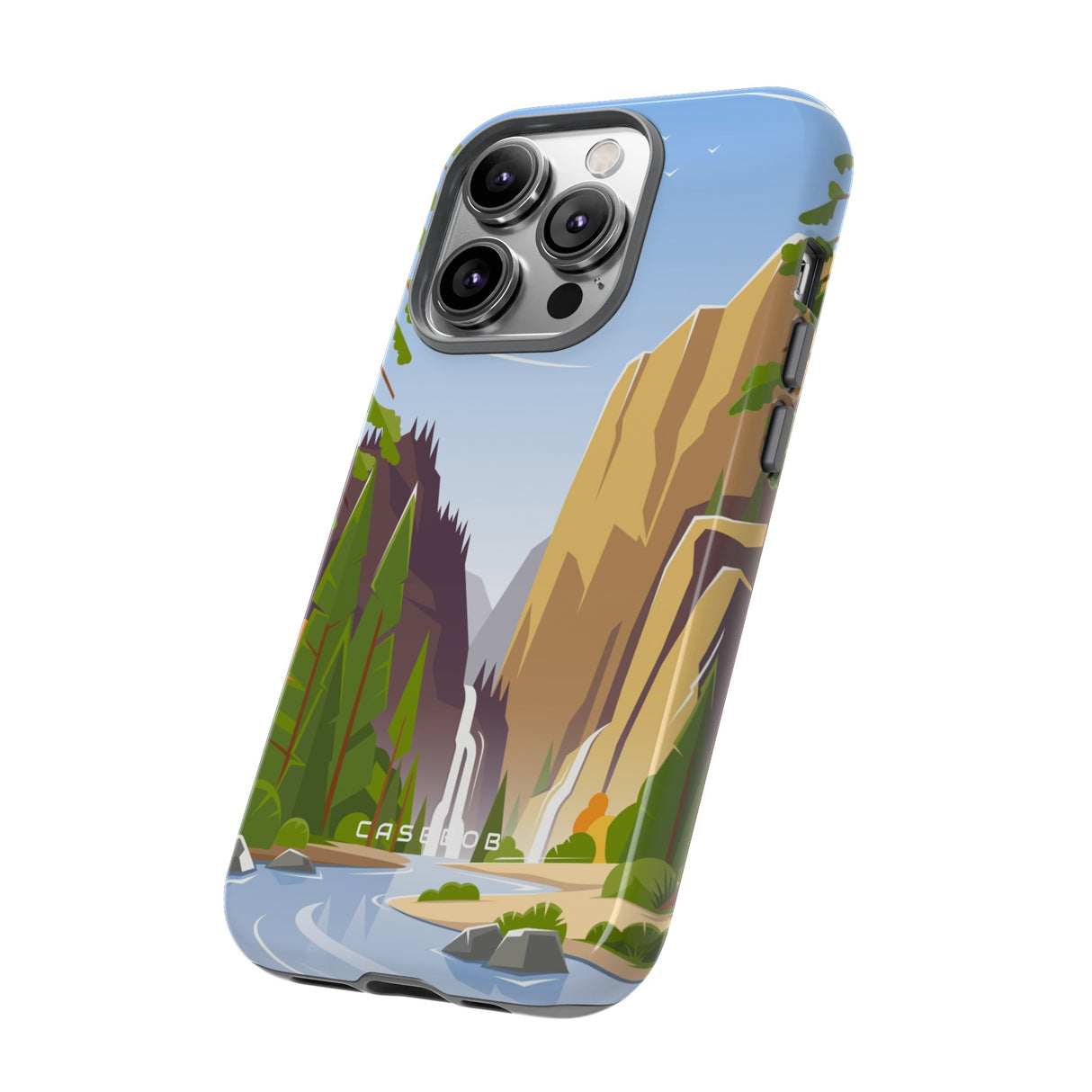 Waterfall at National Park iPhone Case (Protective)