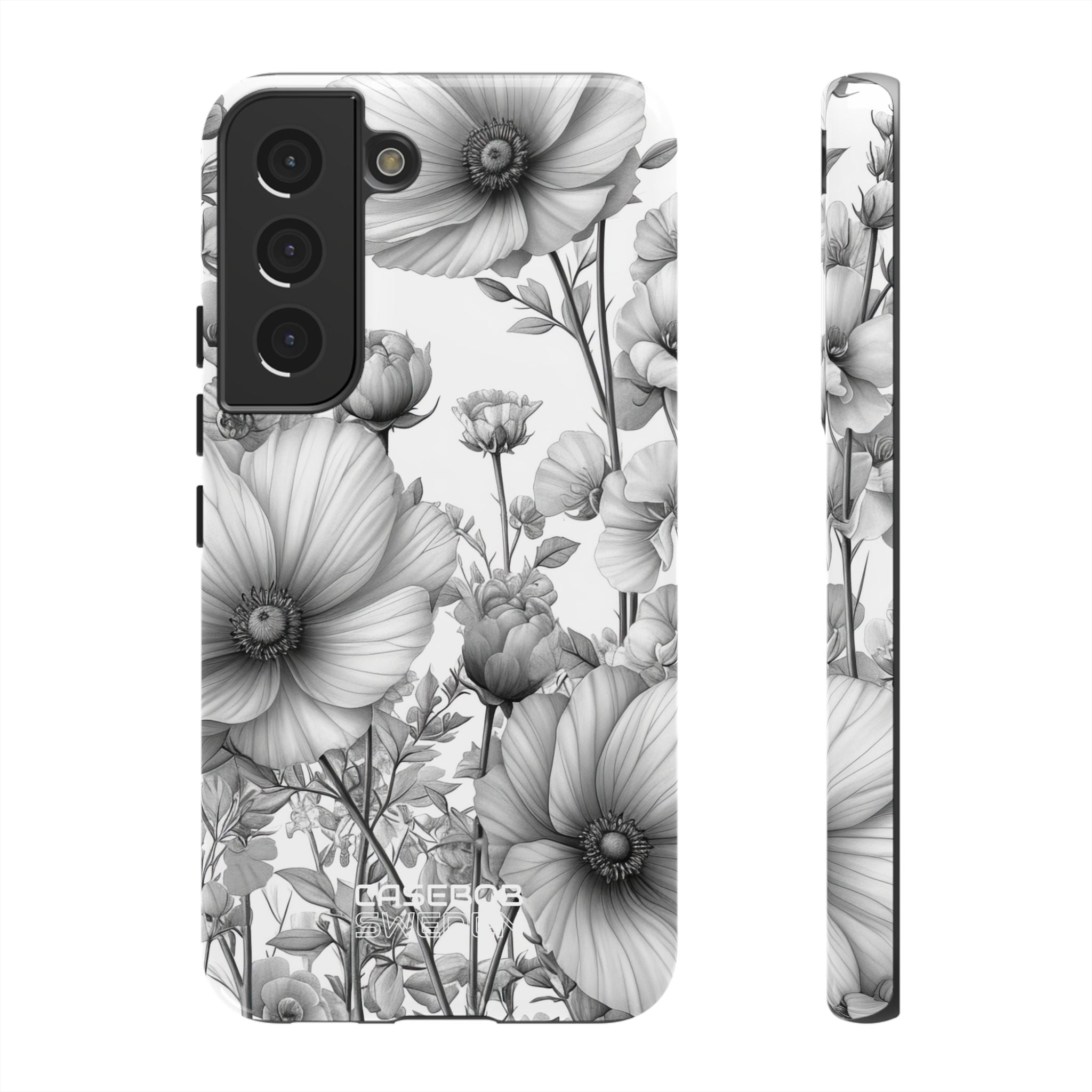 Vintage Floral Etching  Samsung S22 - Tough