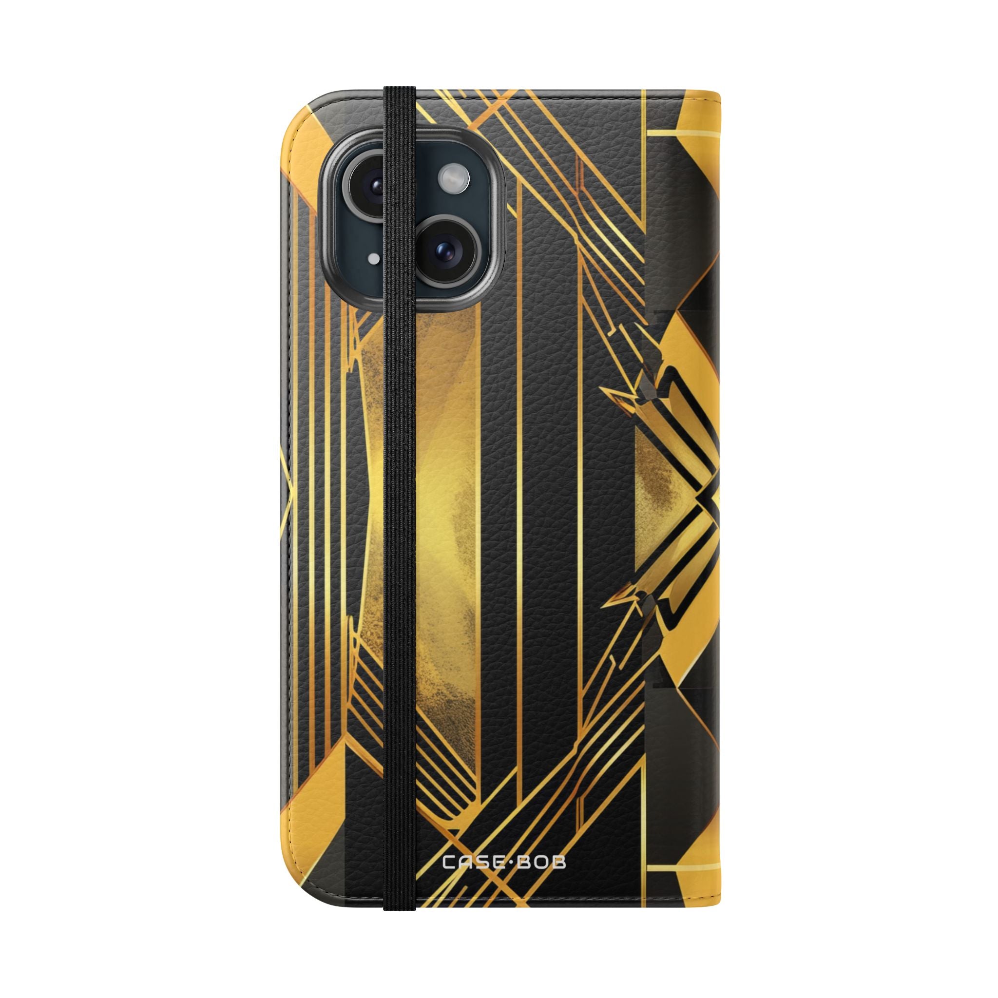 Golden Xcape - iPhone 15 Case - Wallet