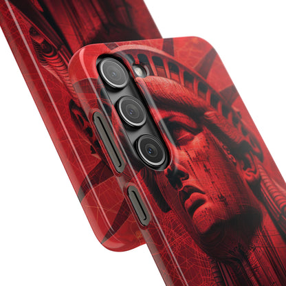 Zen Red Liberty Vision Samsung S23 - Slim Phone Case