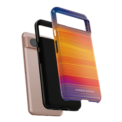 Gradient Sunset Flow Google Pixel 8 - Tough Phone Case