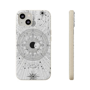 Celestial Mandala Mystique | Biodegradable Phone Case