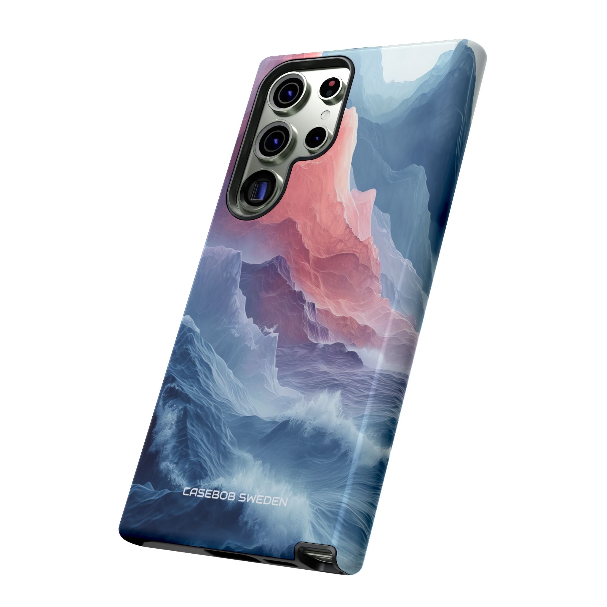 Mountain Wave Serenity - Tough Samsung S23 Phone Case