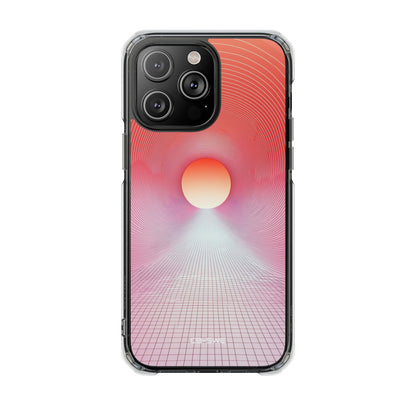 Circles Embrace Light iPhone Case - Impact
