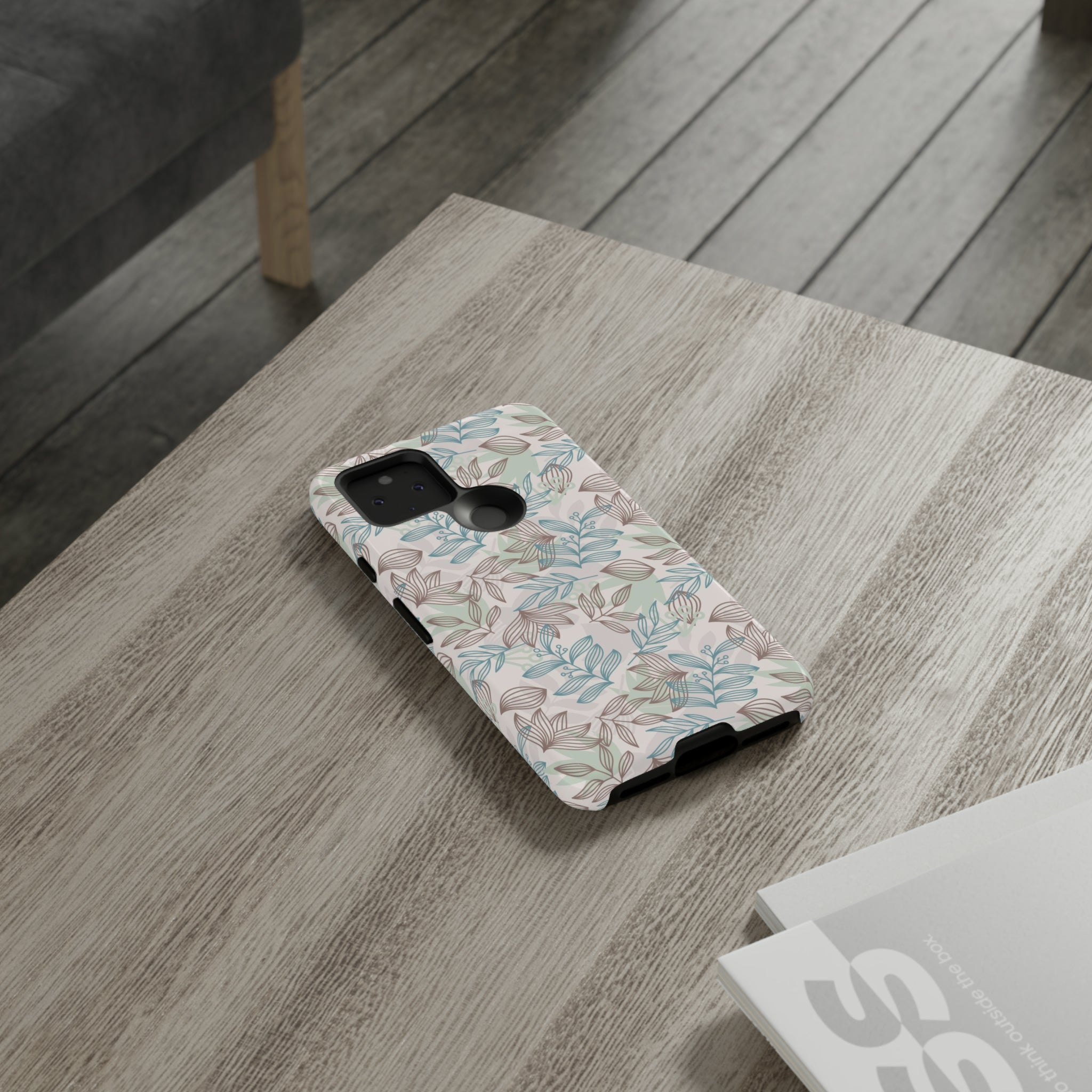 Minty Leaf - Protective Phone Case