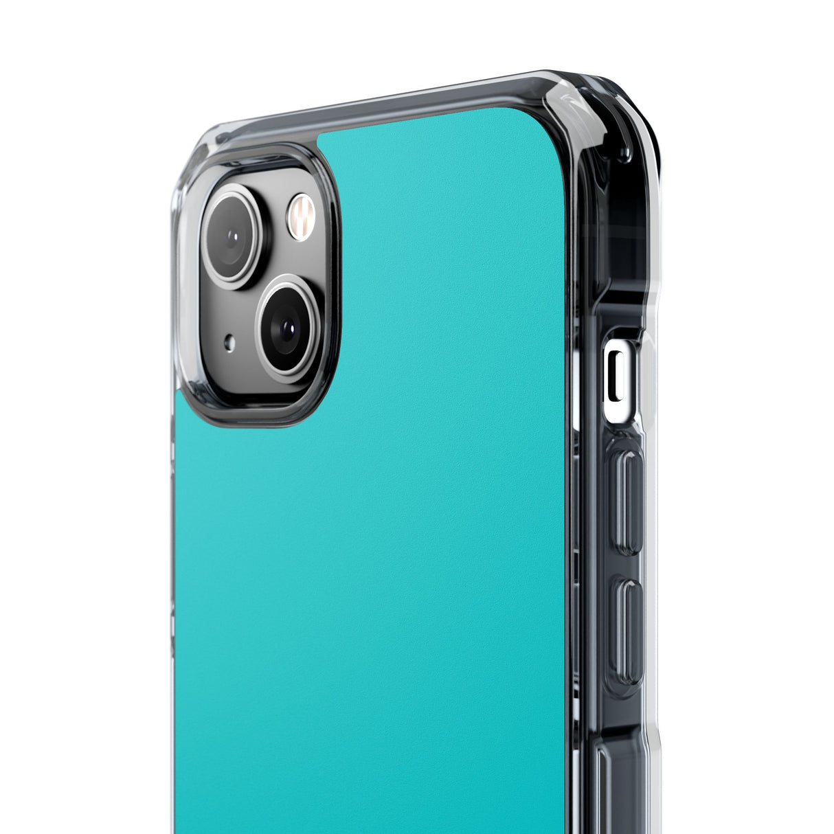 Dark Turquoise | Phone Case for iPhone (Clear Impact Case - Magnetic)