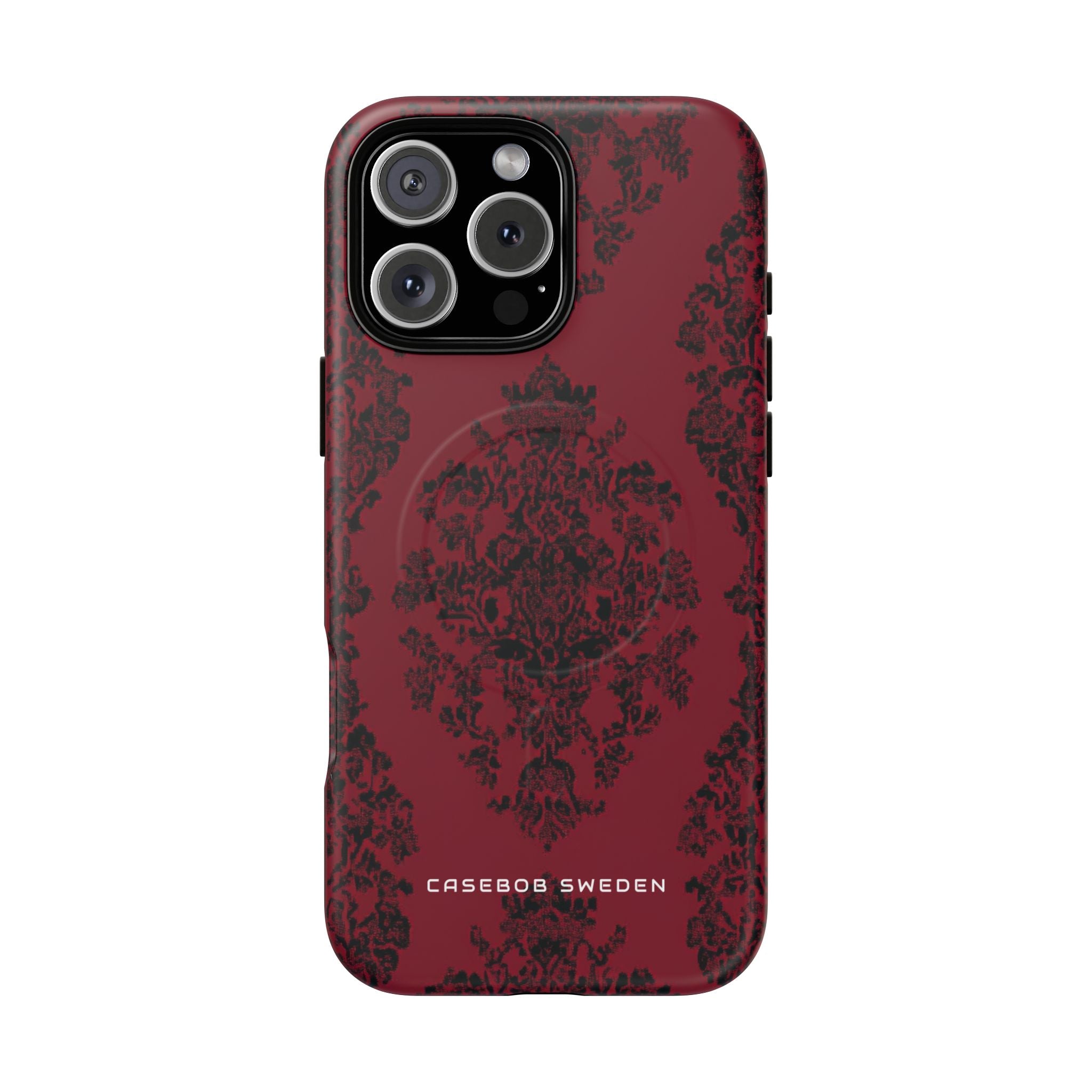 Gothic Crimson Elegance iPhone 16 Tough+ Handyhülle