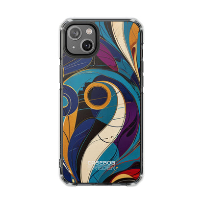 Swirling Copper Dreams iPhone 14 - Impact Clear+