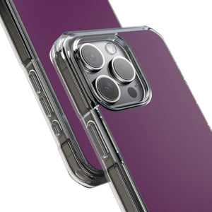 Palatinate Purple | Handyhülle für iPhone (Clear Impact Case - Magnetisch) 