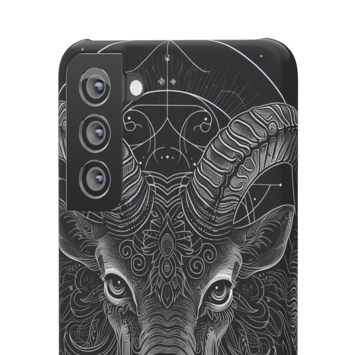 Mystic Ram Mandala | Slim Phone Case for Samsung