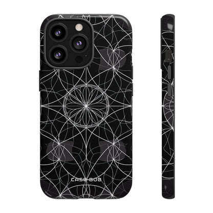 Radiant Petal Orbit iPhone 13 Pro Case - Tough