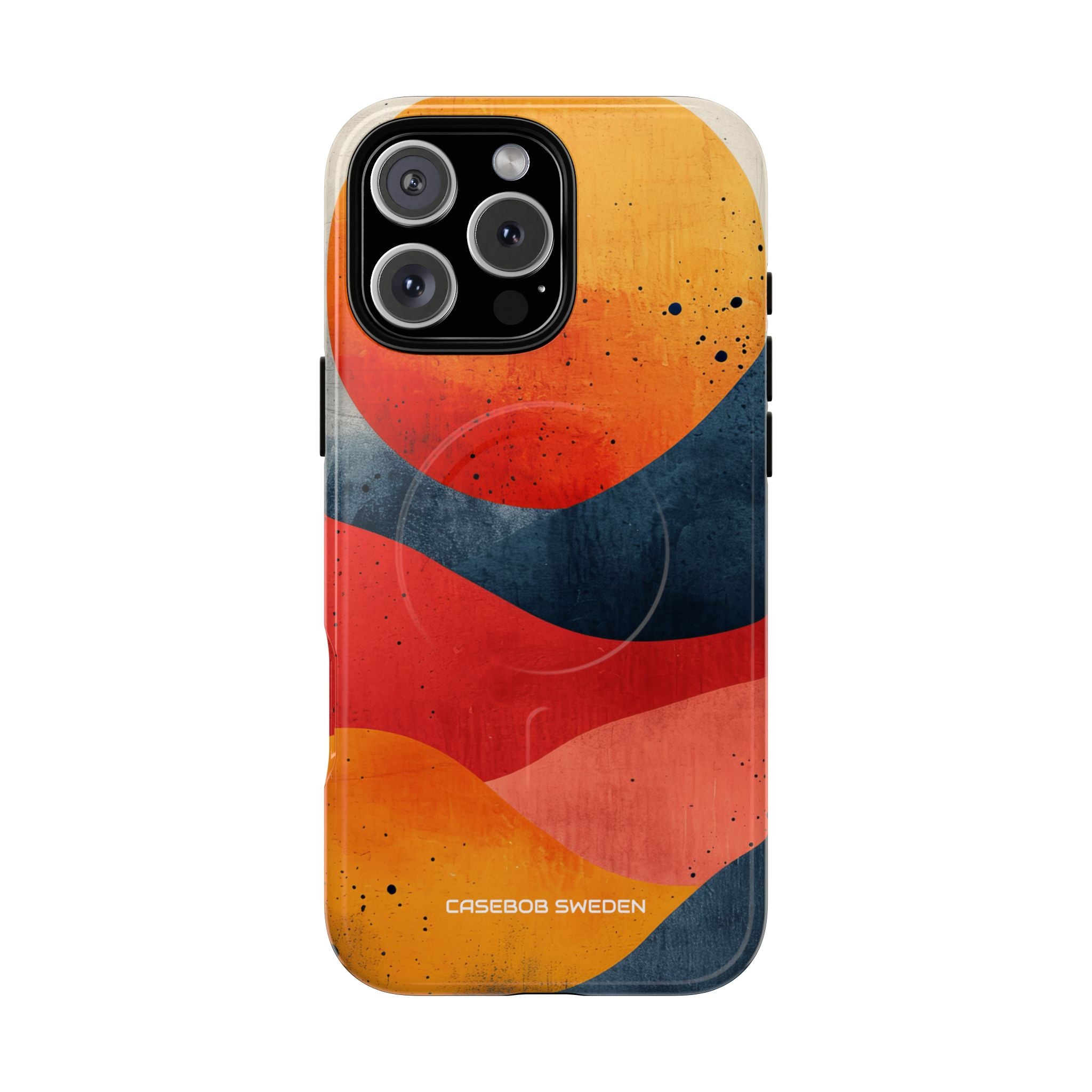 Sunburst Waves - Tough + MagSafe® iPhone 16 Phone Case