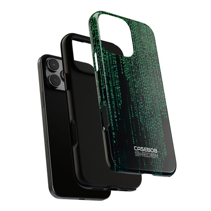 Neon Data Stream iPhone 16 - Tough