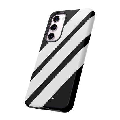 Diagonal Bands Noir Samsung S23 Plus Case - Tough
