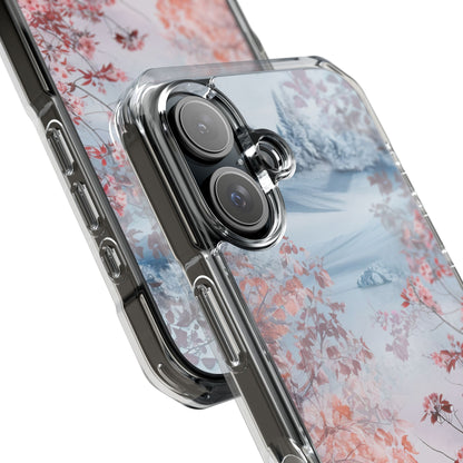 Floral Serenity Case - Clear Impact iPhone 16 Phone Case