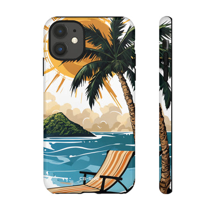 Sunny Tropical Escape - iPhone Case